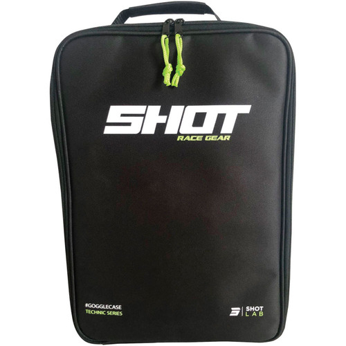 SHOT RACE GEAR BLACK / NEON YELLOW GOGGLE CASE