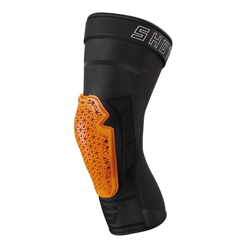SHOT RACE GEAR D30 BLACK KNEE GUARDS - XS/S