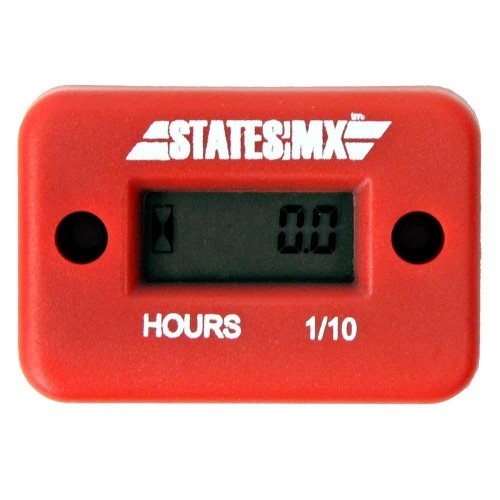 STATES MX RED HOUR METER
