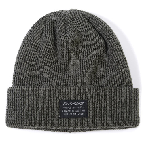 FASTHOUSE WAFFLE DARK GRAY BEANIE