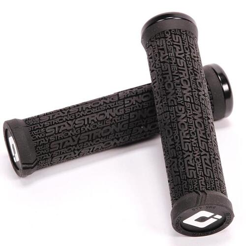 STAY STRONG X ODI REACTIV V2.1 BLACK LOCK-ON GRIP