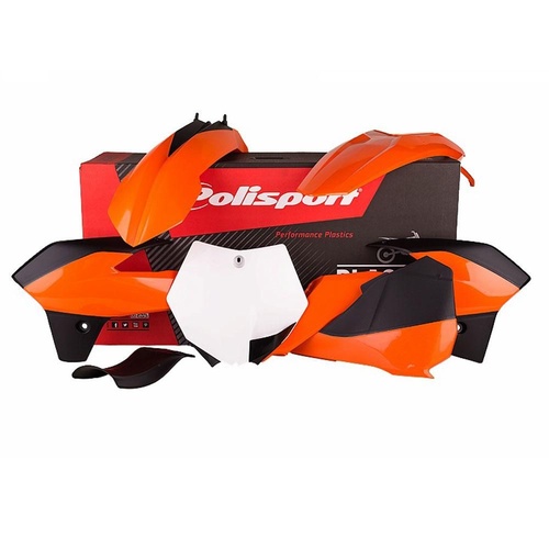 POLISPORT PLASTICS MX KIT KTM 85 SX 13-17 - 2015 OEM COLOUR
