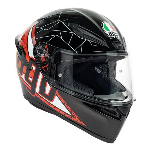 AGV - K-1 SHIFT BLACK/RED HELMET - MS