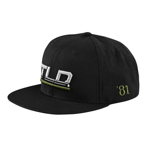 TROY LEE DESIGNS SPEED BLACK SNAPBACK