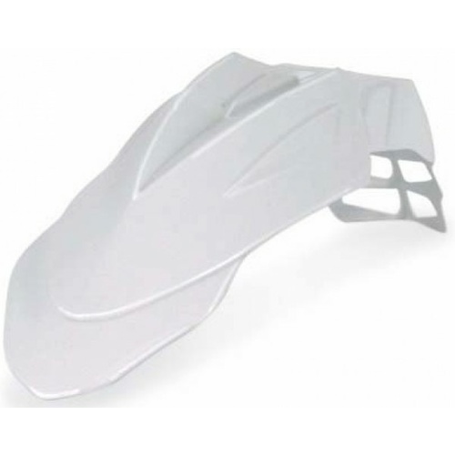 ACERBIS UNIVERSAL SUPERMOTARD FRONT FENDER WHITE