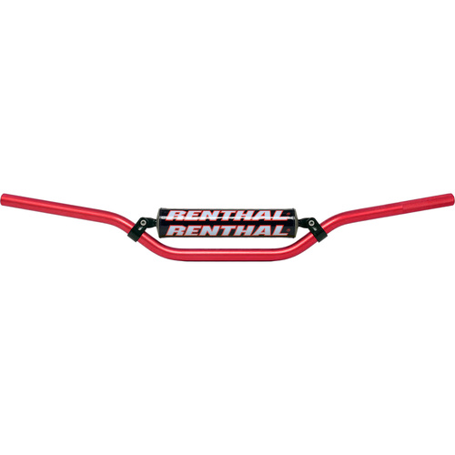RENTHAL 7/8" MX RED HANDLEBARS - REED/WINDHAM BEND