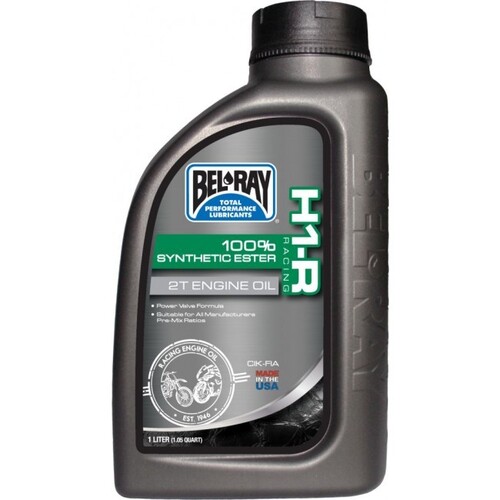 BELRAY 1L H1-R SYNTHETIC ESTER 2 STROKE ENGINE OIL