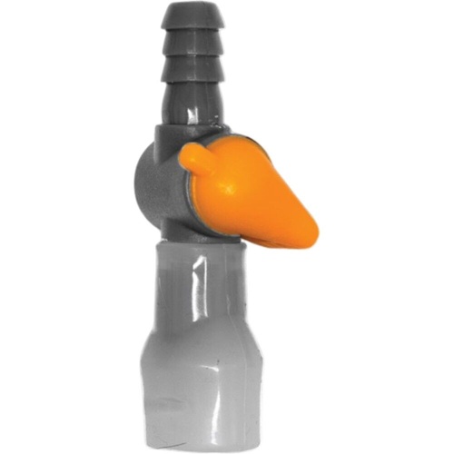 ALBEK GREY / ORANGE HYDRATION BLADDER TAP BITE VALVE