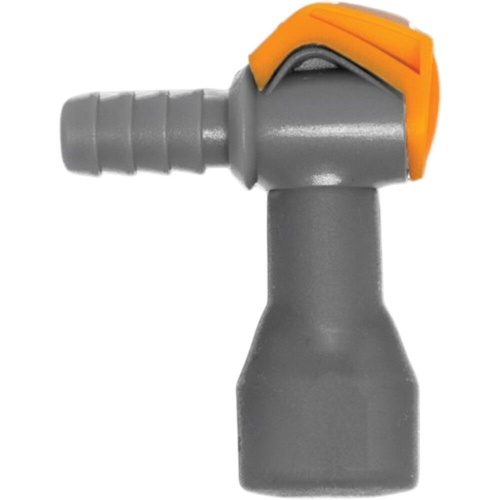 ALBEK GREY / ORANGE HYDRATION BLADDER 90 DEGREE TAP BITE VALVE