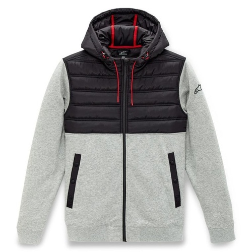 ALPINESTARS BESTIE QUILTED HYBRED HEATHER GREY JACKET -S