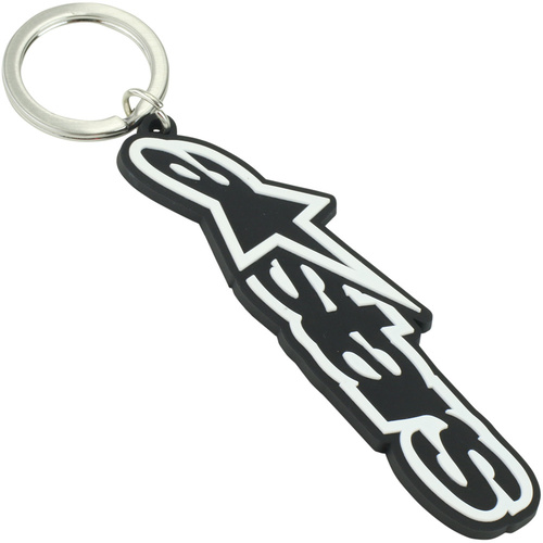 ALPINESTARS BLAZE BLACK/WHITE KEYRING