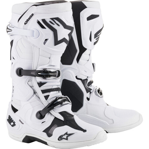ALPINESTARS 2024 TECH 10 WHITE BOOTS - 7
