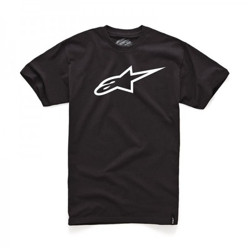 ALPINESTARS AGELESS BLACK/WHITE CLASSIC TEE - SM