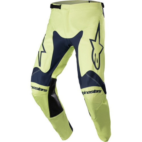 ALPINESTARS 2023 RACER HOEN NIGHT NAVY / FLUORITE GREEN PANTS - 28