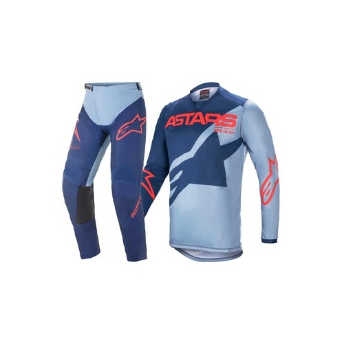 ALPINESTARS 2021 RACER BRAAP NAVY/POWDER BLUE GEAR SET