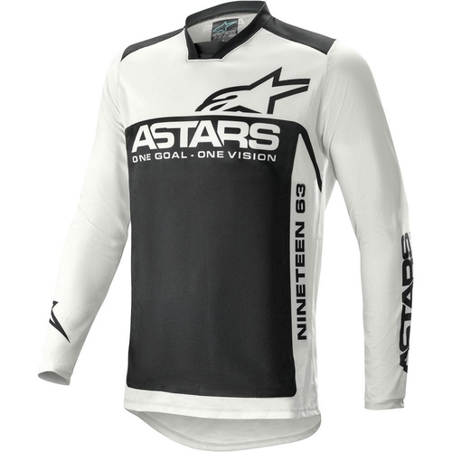 ALPINESTARS 2021 RACER SUPERMATIC LT GREY/BLACK JERSEY - SM