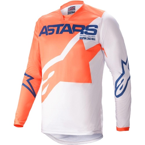 ALPINESTARS 2021 RACER BRAAP GREY/ORANGE KIDS JERSEY - SM