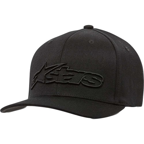 ALPINESTARS BLAZE BLACK FLEXFIT HAT - S/M