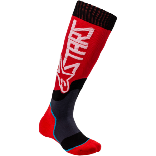 ALPINESTARS MX PLUS-2 RED/BLACK KIDS SOCKS