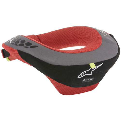 ALPINESTARS SEQUENCE BLACK/RED KIDS NECK ROLL - S/M