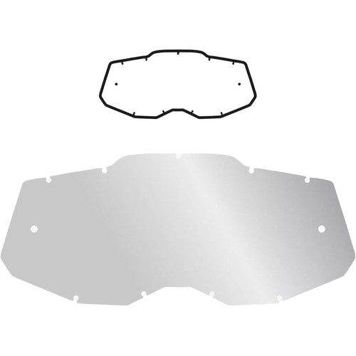 ARMOR VISION 100% PERCENT TEAR OFF GEN 2 CLEAR IMPACT LENS