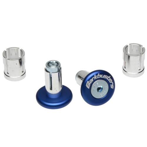 BARKBUSTERS BLUE HANDLEBAR ENDS