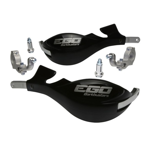 BARKBUSTERS EGO BLACK TAPERED BARS HANDGUARDS