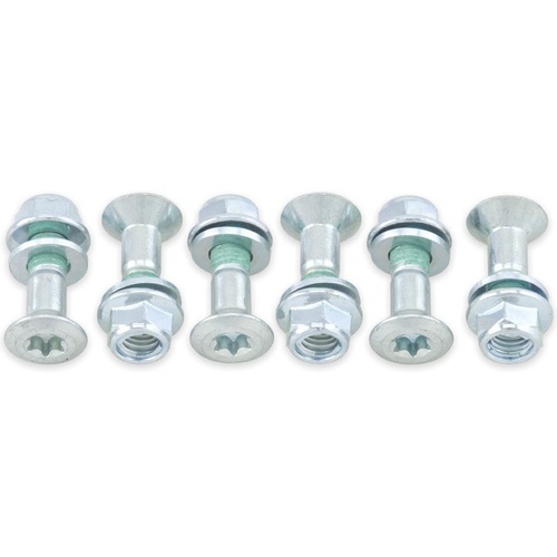 BOLT EURO HUB SAVERS SILVER DOUBLE LOCKED SPROCKET FASTENING KIT