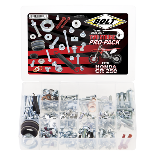 BOLT HONDA CR250 00-07 2 STROKE PRO BOLT PACK