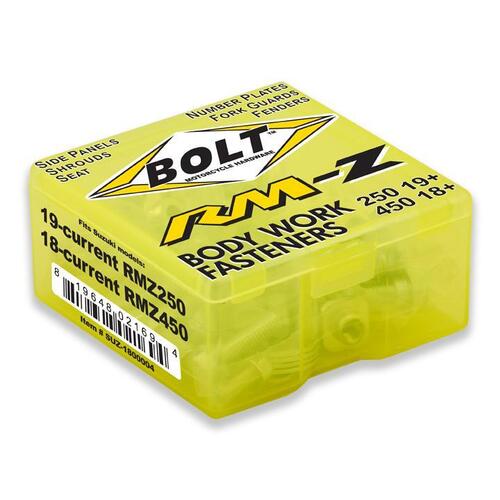 BOLT SUZUKI RMZ450 18-23 RMZ250 19-23 PLASTICS FASTENER KIT