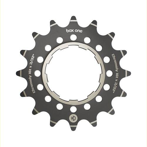 BOX ONE PINION CRMO BLACK 16T COG