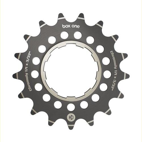 BOX ONE PINION CRMO BLACK 17T COG