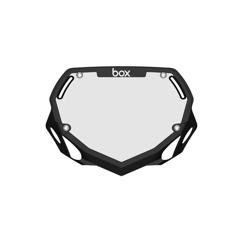 BOX TWO SMALL BLACK NUMBER PLATE