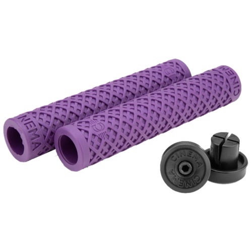 CINEMA INTERLACE 150MM PURPLE GRIPS