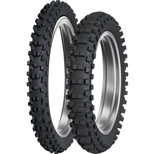 DUNLOP MX34 80 / 100-12 60 / 100-14 MID / SOFT TYRE SET