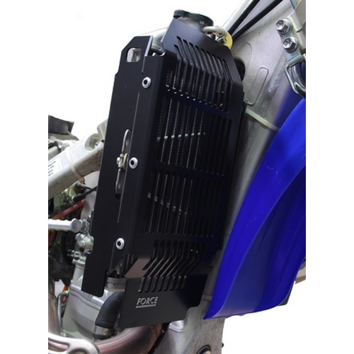 FORCE ACCESSORIES YAMAHA YZ250FX/WR250F 15+ YZ450FX/WR450F 16+ BLACK RADIATOR GUARDS