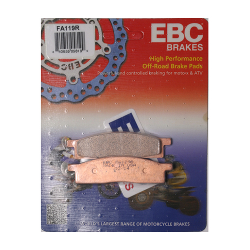 EBC BRAKES YAMAHA YZ85 SINTERED FRONT BRAKE PADS
