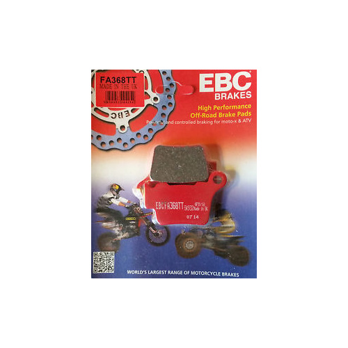 EBC BRAKES KTM HUSABERG/HUSKY CARBON REAR BRAKE PADS