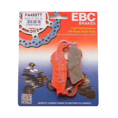 EBC BRAKES YAMAHA YZ/YZF CARBON FRONT BRAKE PADS