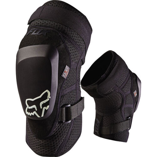 FOX LAUNCH PRO D30 BLACK KNEE GUARDS - SM