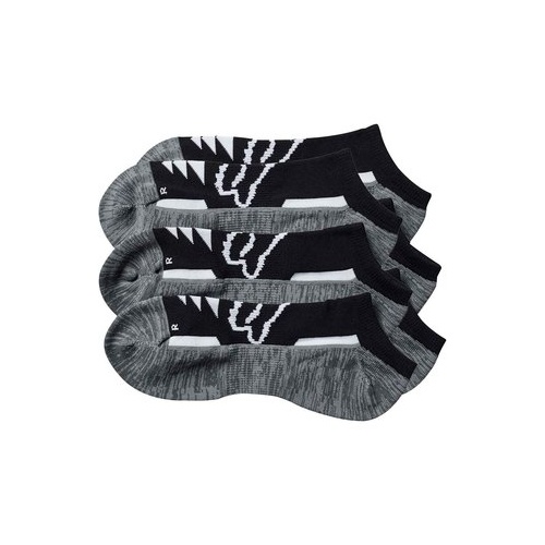 FOX TECH MIDI BLACK WOMENS SOCKS 3PK - S/M