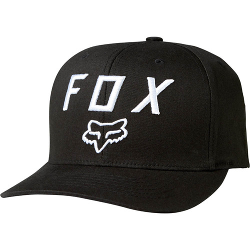 FOX LEGACY MOTH 110 BLACK SNAPBACK