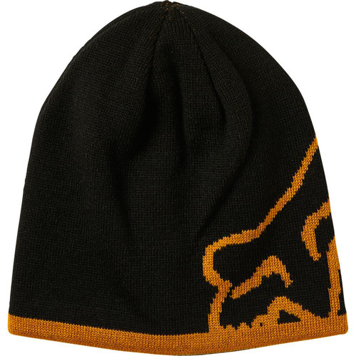 FOX STREAMLINER BLACK / GOLD BEANIE