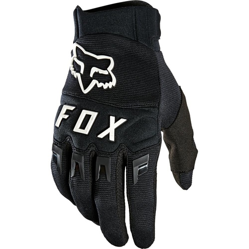 FOX 2021 DIRTPAW BLACK/WHITE GLOVES - SM