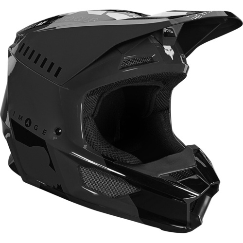 FOX 2021 V1 ILLMATIK BLACK MIPS HELMET - SM