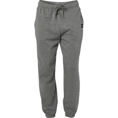 FOX STANDARD ISSUE HEATHER GRAPHITE MENS TRACK PANTS - SM