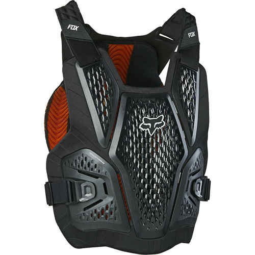 FOX RACEFRAME IMPACT D3O SB BLACK CE BODY ARMOUR - S/M
