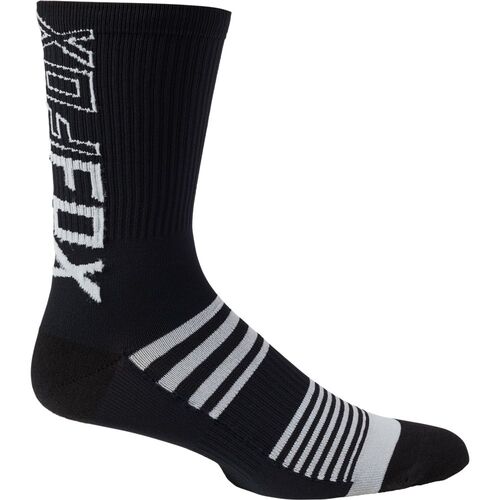 FOX RANGER 8" BLACK SOCKS - S/M