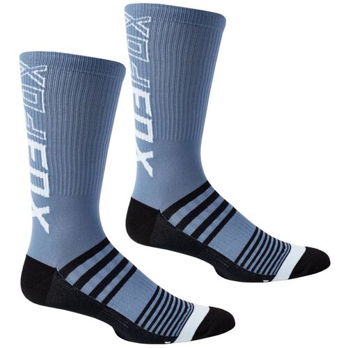 FOX RANGER 8" MATTE BLUE SOCKS - S/M