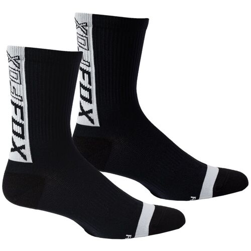 FOX RANGER 6" BLACK SOCKS - S/M